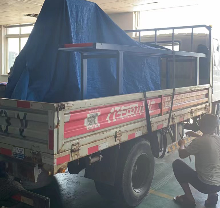 【紹興】SDY-Q450切鋁機設備已抵達客戶現場，順利交貨！